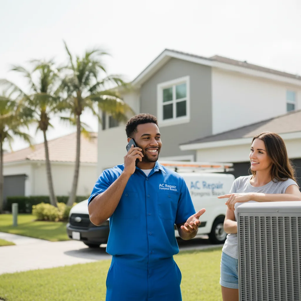 AC Repair Pompano Beach customer support in Hannacroix